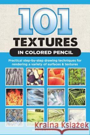 101 textures in coloured pencil