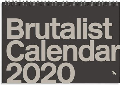 Brutalist 2020 Calendar