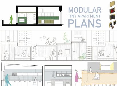 Modular Tiny Apartment Plans