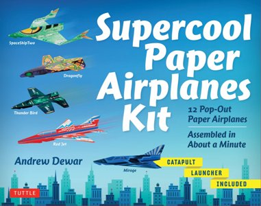 Supercool Paper Airplanes Kit