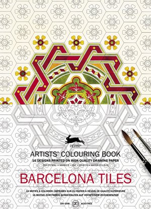 Barcelona Tiles: Artists' Colouring Book